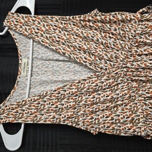 Max Studio Maxi Floral Print Dress